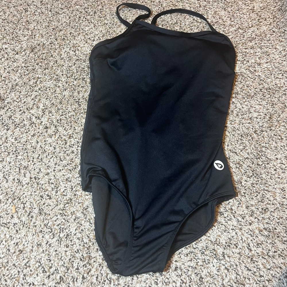 Baleaf Leotard One Piece‎ Swimsuit Athletic Dance Black Size 34